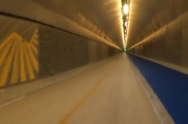 Cum arată cel mai lung tunel construit vreodată pentru pietoni și bicicliști