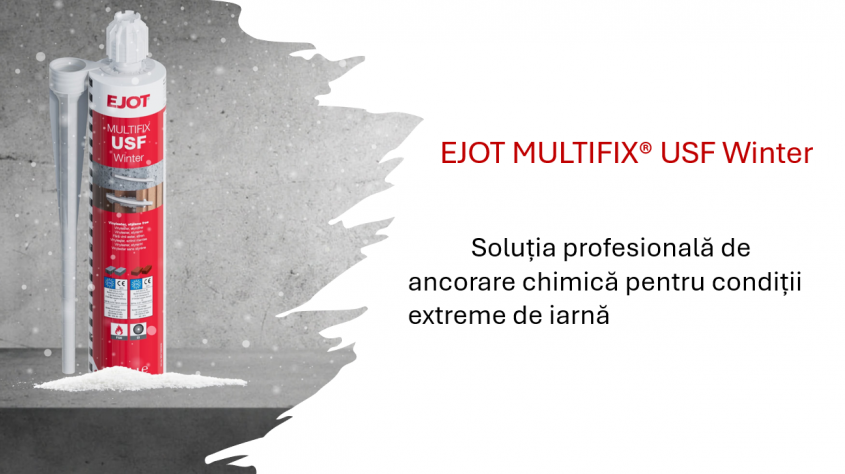 Solutia profesionala de ancorare chimica pentru conditii extreme de iarna