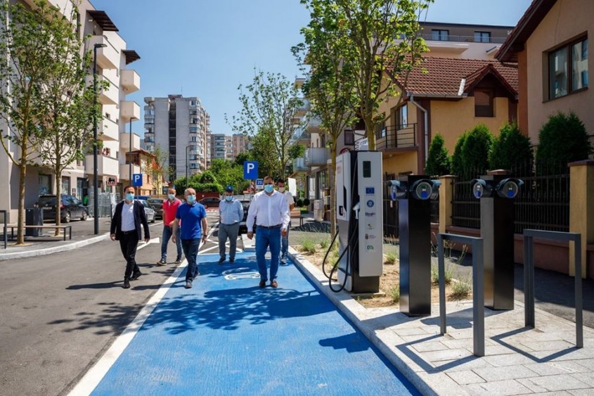 Prima stradă smart din România