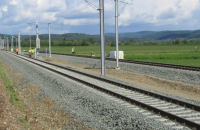 Stâlpi pentru linia de contact – coridorul de cale ferată 4 paneuropean