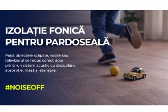 Izolare fonică pardoseală: soluții pentru zgomotul de impact