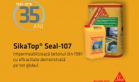 Sika Top Seal 107 - 35 de ani de eficacitate demonstrata Stiai ca in urma cu