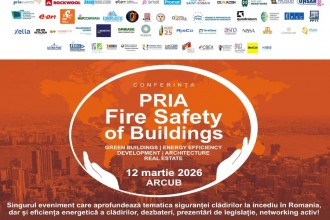 Conferința PRIA Fire Safety of Buildings  ARCUB, 12 martie 2026