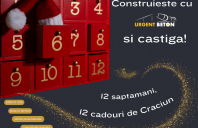 Construiește cu Urgent Beton și câștigă: 12 săptămâni, 12 cadouri de Crăciun!