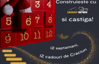 Construiește cu Urgent Beton și câștigă: 12 săptămâni, 12 cadouri de Crăciun!