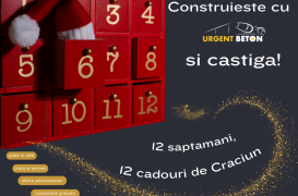 Construiește cu Urgent Beton și câștigă: 12 săptămâni, 12 cadouri de Crăciun!