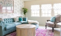 Cum îți transformă încăperea o canapea pe colț Alege o plajă de culori deschise Optează pentru