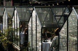 Un restaurant din Amsterdam redefineşte modul în care luăm masa în oraş pe timp de pandemie