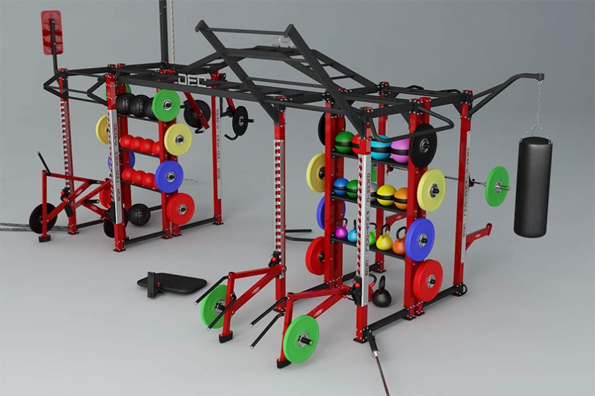 Dynamic Cage - cadru metalic structural pentru antrenament