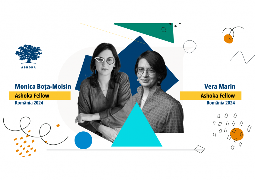 Vera Marin, fondator și vicepreședinte al De-a Arhitectura, numită Ashoka Fellow în România