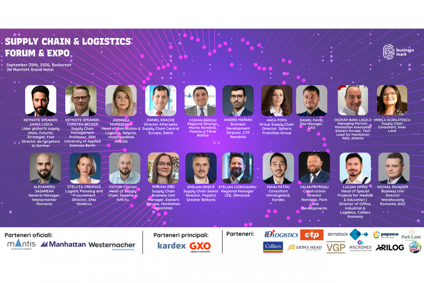 Supply Chain & Logistics Forum București 20 de lideri români și internaționali dezbat pe 25 septembrie