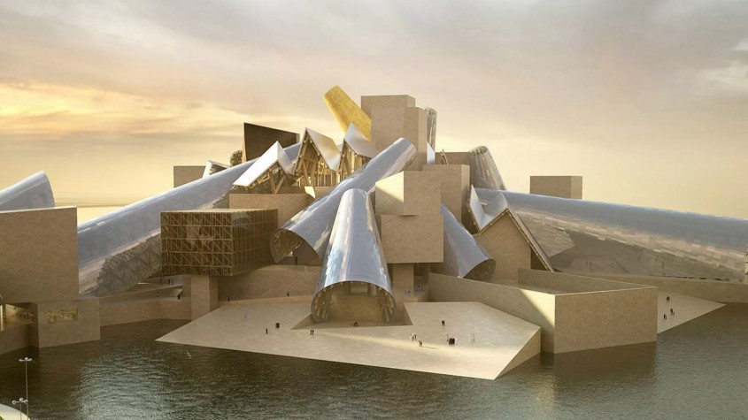 Muzeul Guggenheim din Abu Dhabi al lui Frank Gehry, pe cale să devină realitate