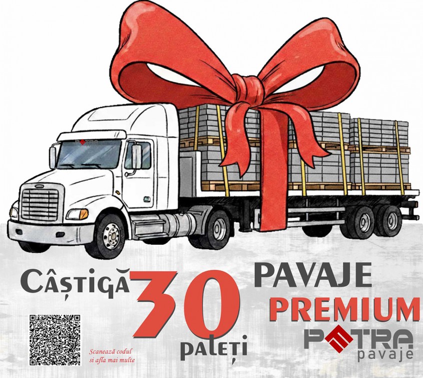 30 de paleți de pavaje premium pentru 30 de ani ai companiei
