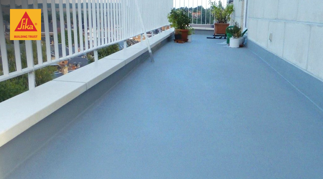 Balconul cu pardoseala rezistenta si hidroizolanta