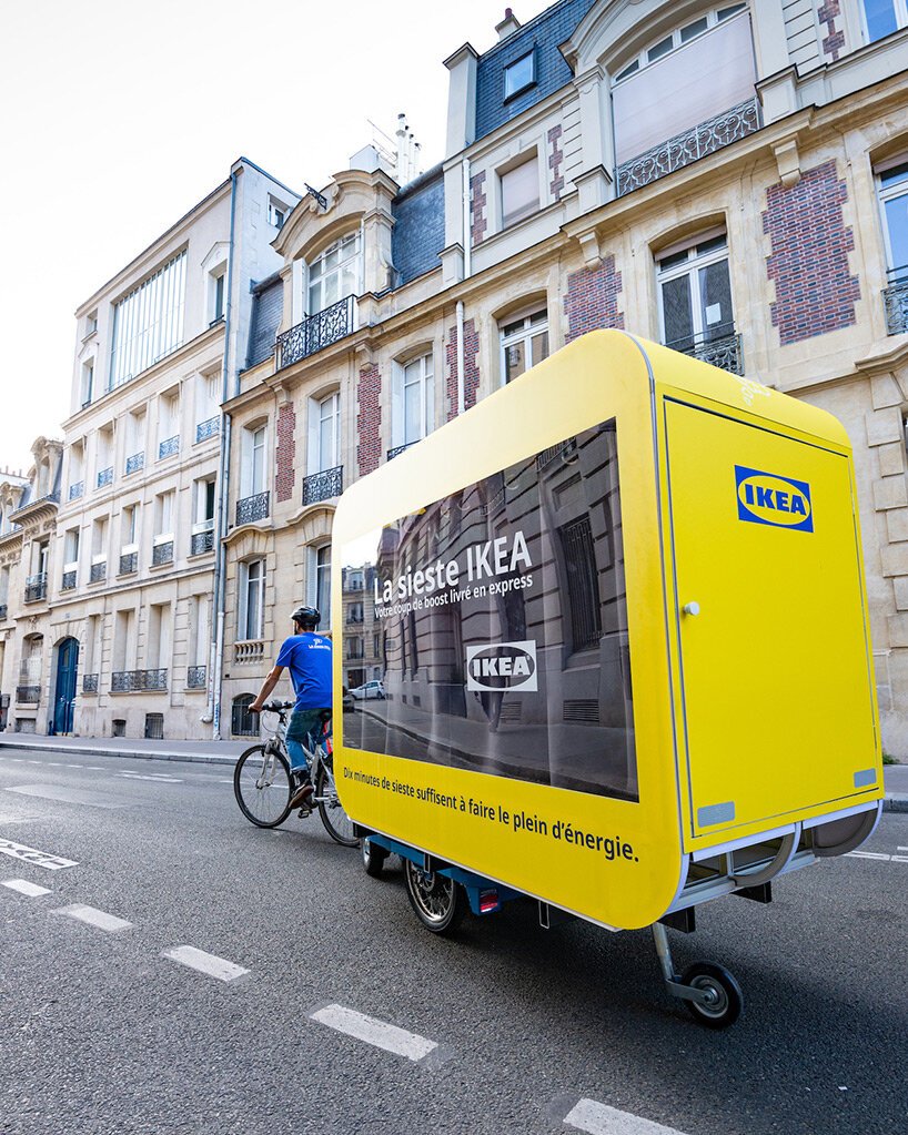 Siesta într-un dormitor mobil Ikea