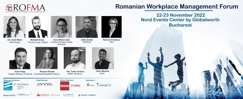 Romanian Workplace Management Forum ROWMF 2022 – 22-23 noiembrie 2022, București