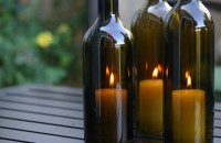 Cand sticlele de vin ajung sfesnice