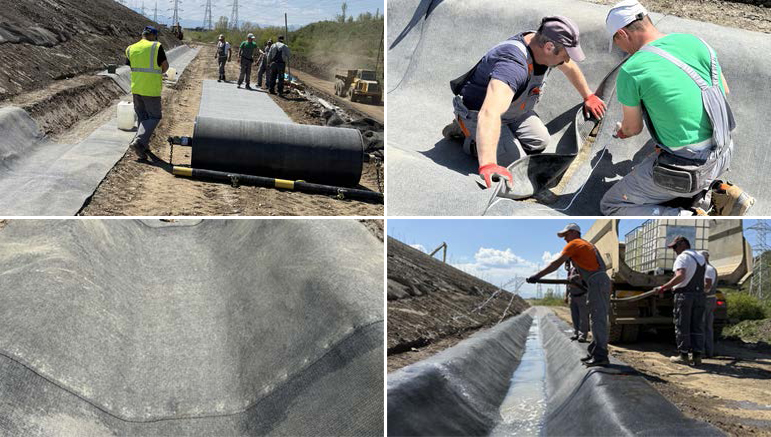 4 principii pentru instalarea corecta CONCRETE CANVAS&reg; &ndash; Ghid tehnic pentru antreprenori echipe de execuție și