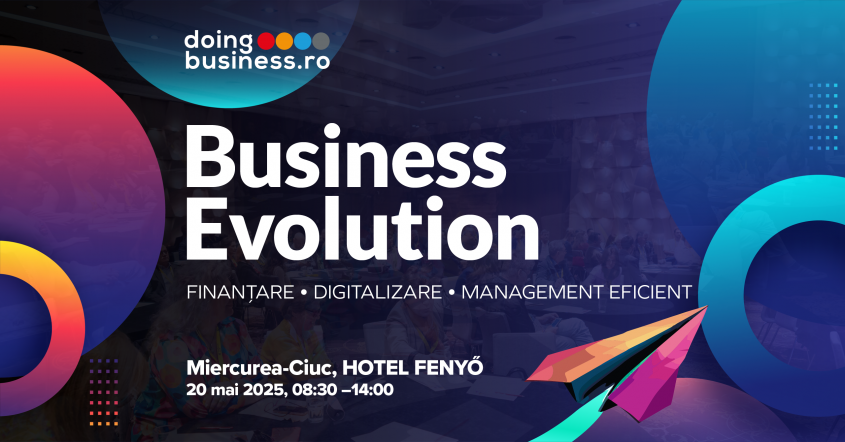 Roadshow-ul de conferințe Business Evolution ajunge pentru prima dată la Miercurea-Ciuc