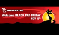 Welcome BLACK CAT FRIDAY La BRIKSTON luna aceasta pisica neagra iti scoate in cale reduceri de