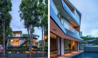 Casa pentru mai multe generatii in Singapore Arhitectii de la AD Lab Pte Ltd au proiectat
