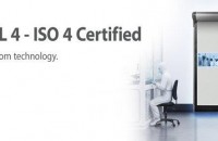 Ușa rapidă Dynaco D-313 Cleanroom CL4 Prima ușă rapidă pentru camere curate certificată ISO 14644-1 Clasa