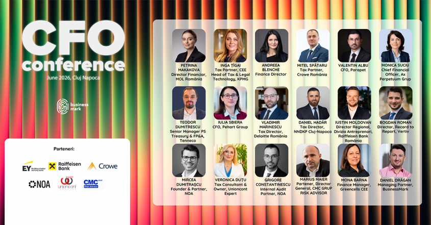 O nouă ediție „CFO Conference” la Cluj-Napoca pe 16 iunie 2026