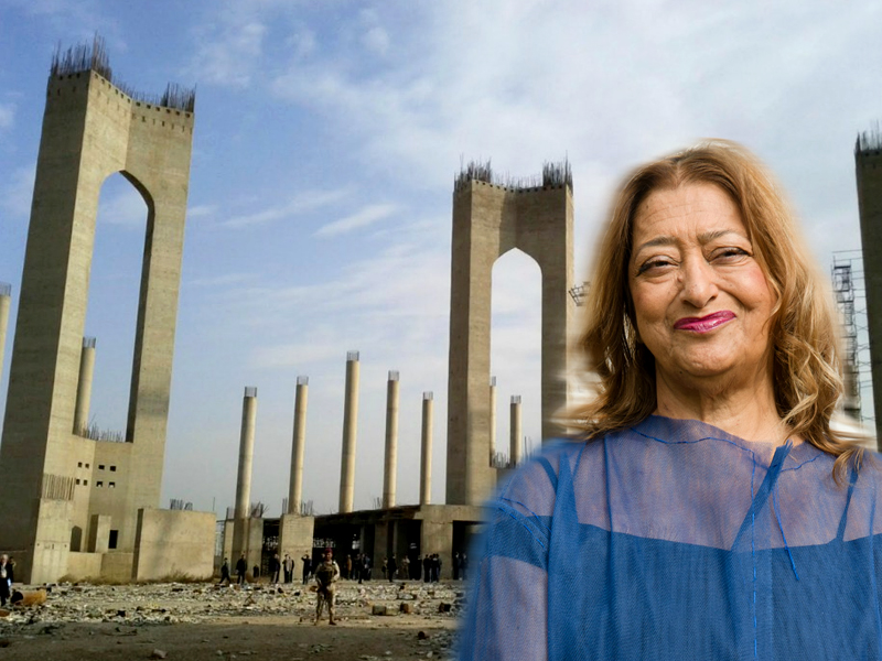 Zaha Hadid va proiecta cladirea parlamentului din Irak