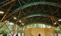 Frumusețe în natură un amfiteatru din bambus asamblat în doar 25 de zile Studioul brazilian Bambutec