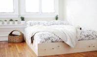 O ramă de pat simplu de făcut care îți înfrumusețează dormitorul Iti poti face o rama