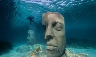 Un muzeu subacvatic în Cannes cu sculpturi create după chipurile localnicilor (Foto) In cadrul Muzeului Subacvatic