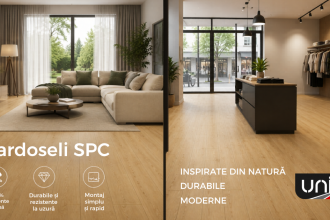 Indfloor Group extinde portofoliul cu pardoseli SPC. Prima colecție disponibilă: UNIGO Stonewood
