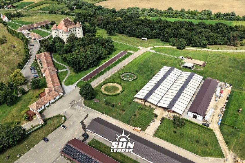 Record Sun Leader: Pergolă de 2.600 mp la Castelul Bethlen-Haller