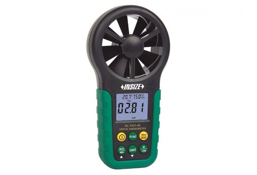 Anemometru Insize, aparatul de măsurat viteza vântului 
