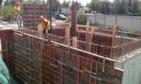 Construcția unui bazin de incendiu pentru un supermarket din Câmpina Pentru noua constructie din municipiul Campina