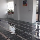 Sistem de încălzire în pardoseală cu folie carbonică încălzitoare