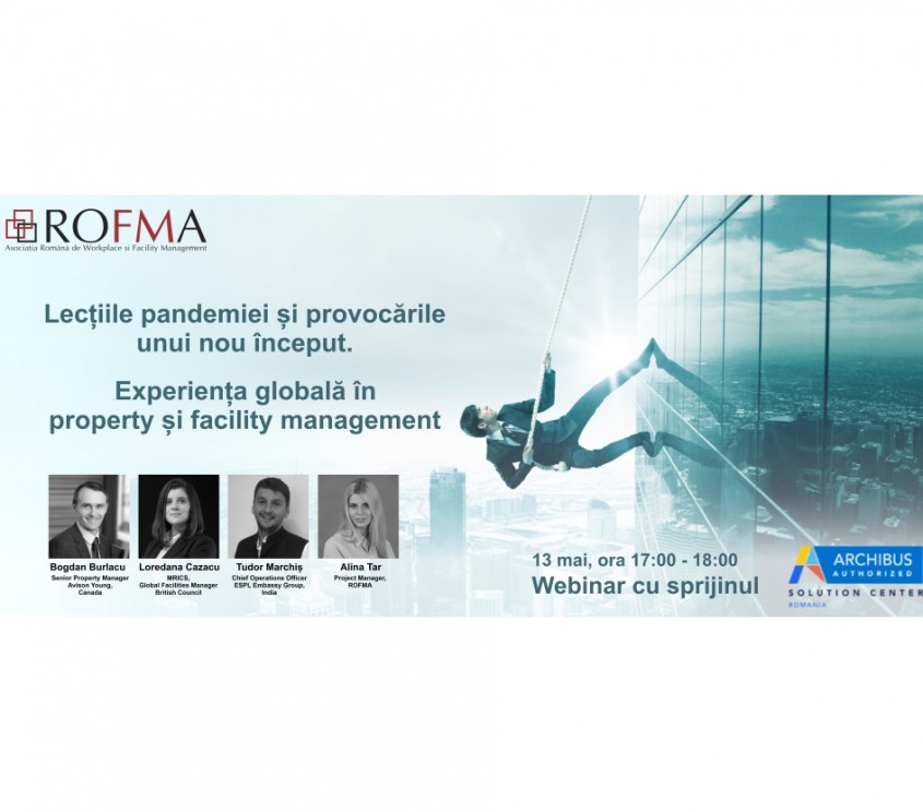 Webinar ROFMA - Lecțiile pandemiei și provocările unui nou început