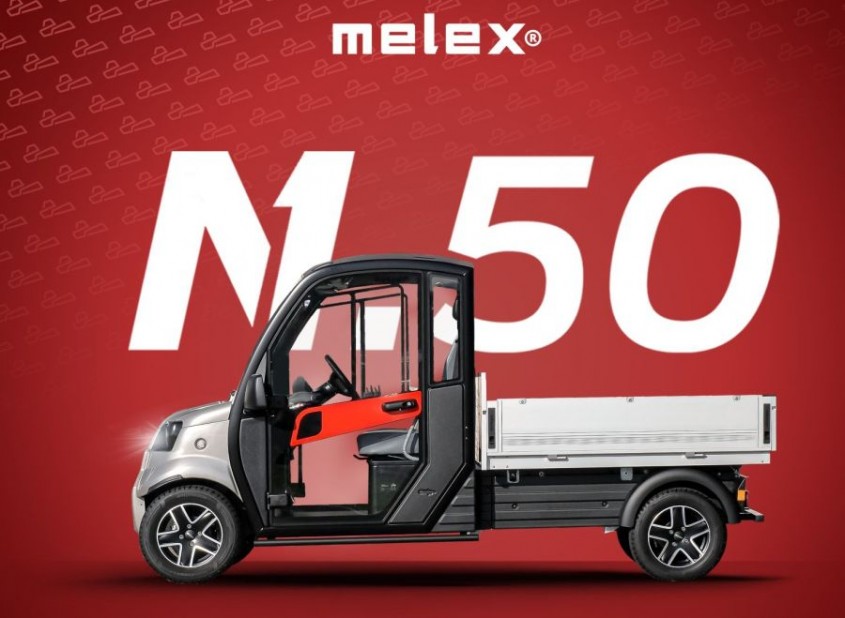 Autoutilitara Melex N.50 URBAN CAR – creată pentru mobilitate electrică maximă