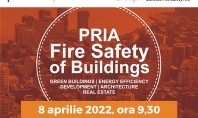 Pria Fire Safety of Buildings Conference siguranța clădirilor la incediu și eficiență energetică 8 aprilie Reprezintă