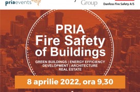 Pria Fire Safety of Buildings Conference: siguranța clădirilor la incediu și eficiență energetică, 8 aprilie   