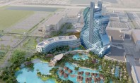 Primul hotel din lume în formă de chitară Designul hotelului imbracat in sticla imita fidel forma