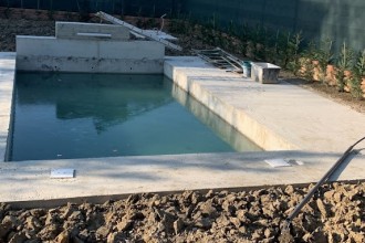 Impermeabilizare și protecția totală a piscinei din beton cu sistemul Penetron Admix, fără membrană hidroizolatoare
