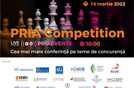 Pria Competition, eveniment dedicat concurenței și mediului de business, 16 martie 2022