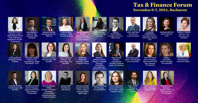 Experți din companii importante de consultanță analizează noutăţile legislative cu impact fiscal în cadrul „Tax &