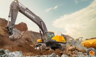 Excavatorul Volvo EC750E optimizeaza productivitatea si profitabilitatea Utilajul EC750E este un excavator pe senile din clasa
