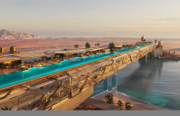 O nouă destinație spectaculoasă Neom: Hotelul-pod cu o piscină lungă de 450 de metri pe acoperiș