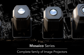 Proiectorul LED gobo pentru exterior Mosaico L de la Prolights