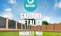 Descoperă noile modele de garduri RUFSTER! În continua dezvoltare a portofoliului de produse am creat o