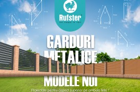 Descoperă noile modele de garduri RUFSTER!