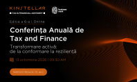Kinstellar&rsquo;s Annual Tax & Finance Conference ediția a VI-a Pe 13 octombrie 2026 discutăm despre anatomia